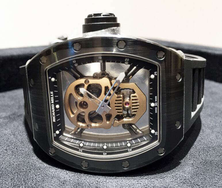 リシャールミル RM 52-01 スーパーコピー トゥールビヨン スカル ナノ