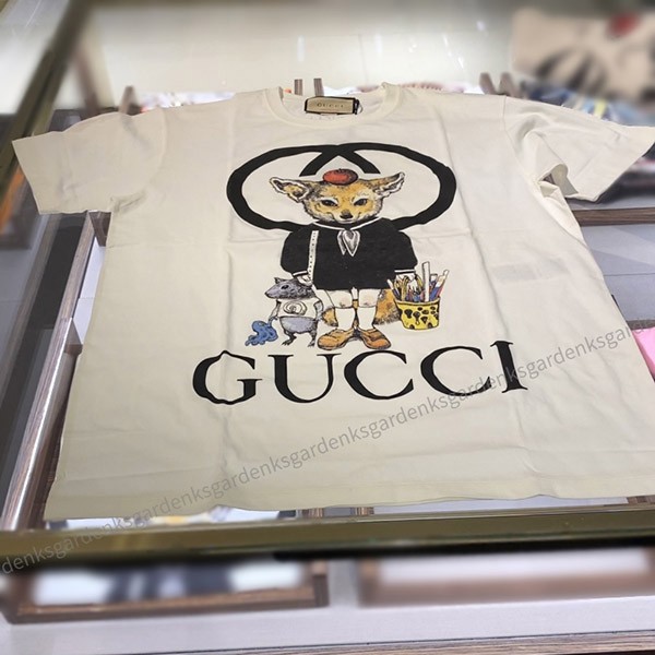 日本限定！グッチ×ヒグチユウコ コラボ☆オーバーサイズTシャツ 548334