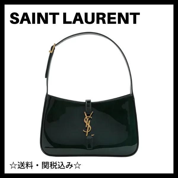 奇跡の再入荷！即発送】サンローラン◇LE 5 A7 パテントレザーバッグ