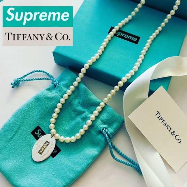 Tiffany x supreme ティファニーカラー ボックスロゴ XXL Tiffany x supreme ティファニーカラー ボックスロゴ XXL