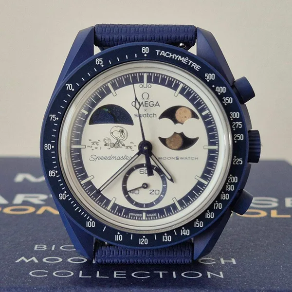 コーデを格上げ】最新限定【Swatch オメガ Snoopy】MOONSWATCH MISSION