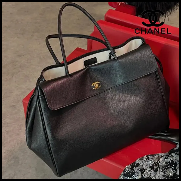 オシャレで大容量♡【シャネル】トートバッグ cc260126｜スーパー