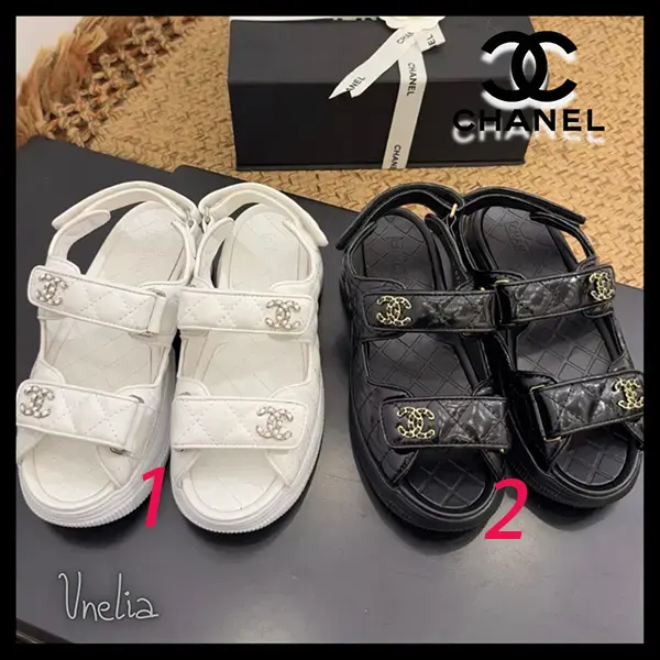 目玉商品！シャネル SANDALS 厚底スポーティサンダル G46293-B21695