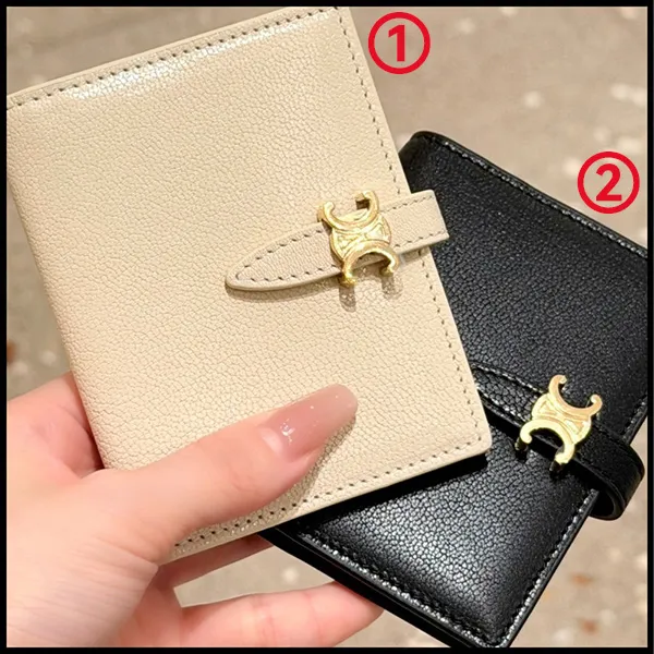 セリーヌ ミニ財布 スーパーコピー トリオンフ コンパク ゴールド金具
