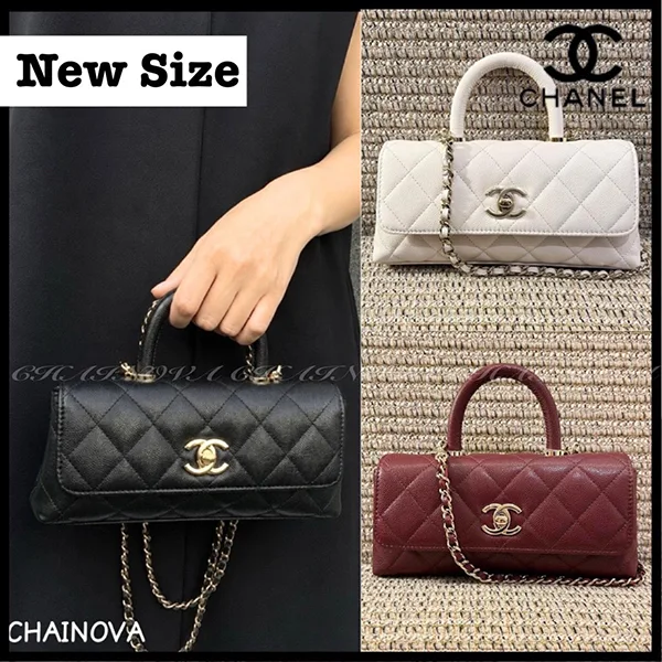 シャネル ココハンドル 24cm バッグ コピー A92990 B05061 94305