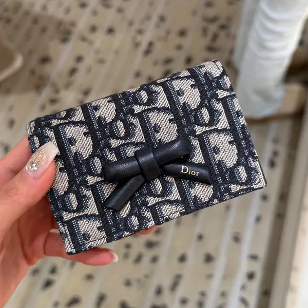 オブリーク ディオール 2つ折り コンパクト財布 Dior 二つ折り財布